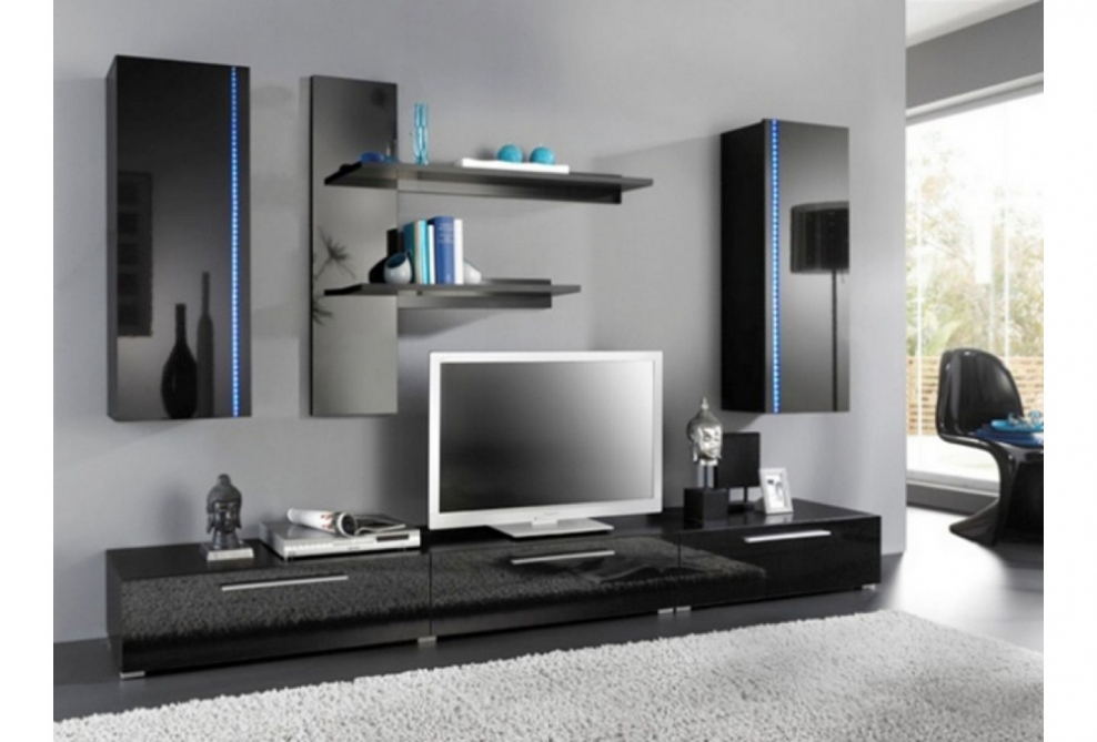 Стенка Мазератти 5 глянцевый МДФ