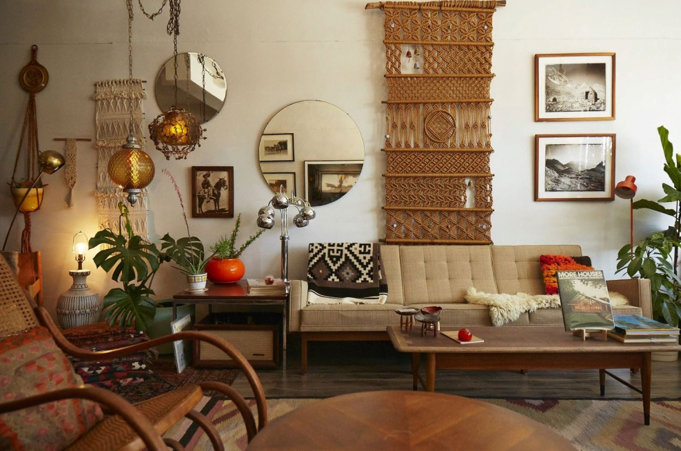 Богемном стиле. Бохо интерьер