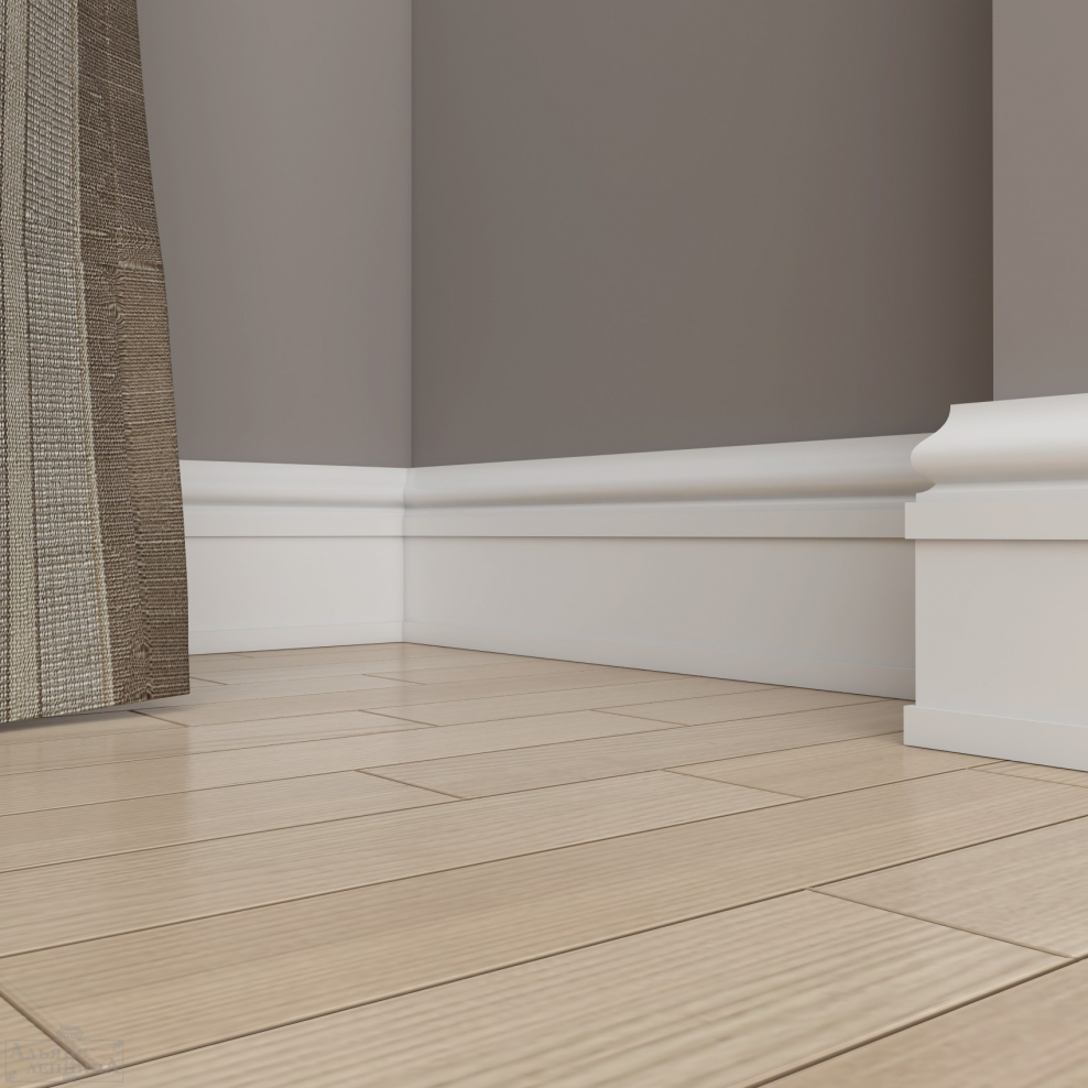 Плинтус Ultrawood арт. Base 0022 (2440 x 80 x 12 мм.)
