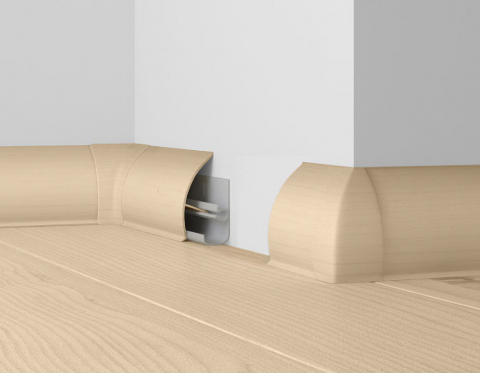 Плинтус пластиковый Dollken md63