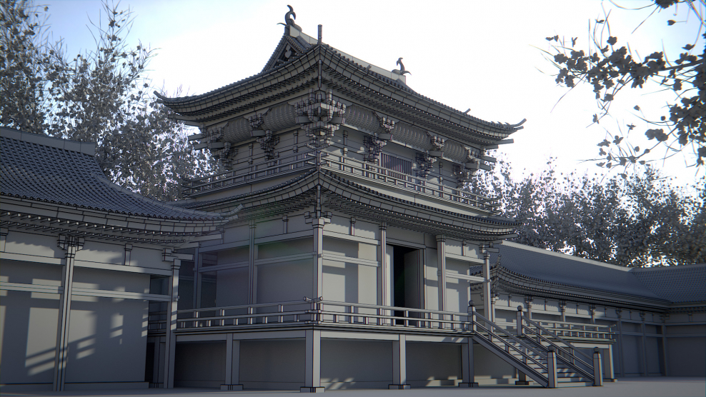 Здания в японском стиле