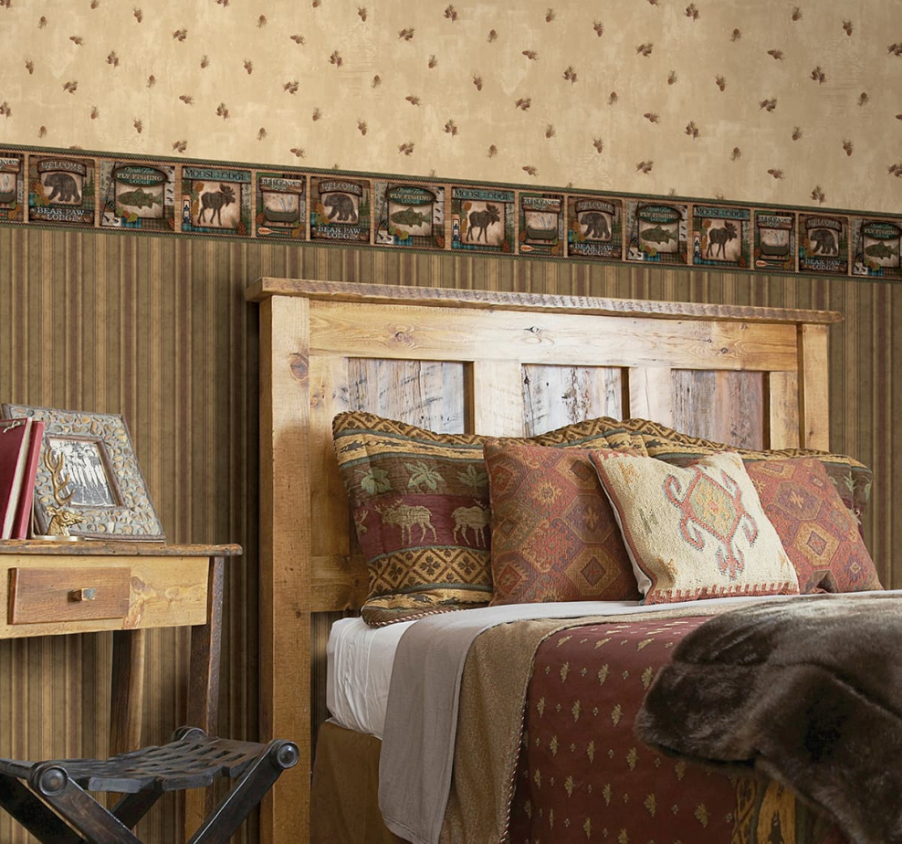 Спальня в стиле рустик Прованс