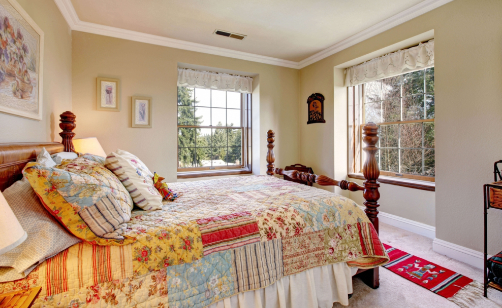 Спальня в английском стиле