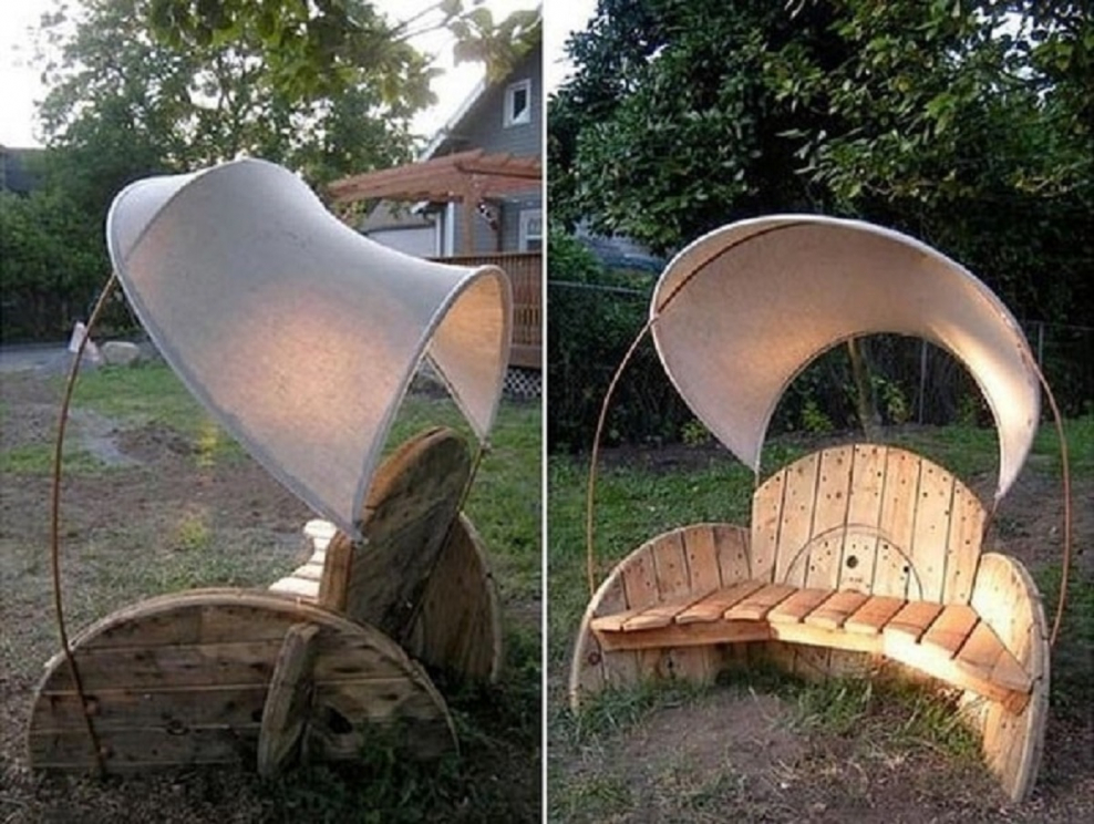 Колодец декоративный для сада