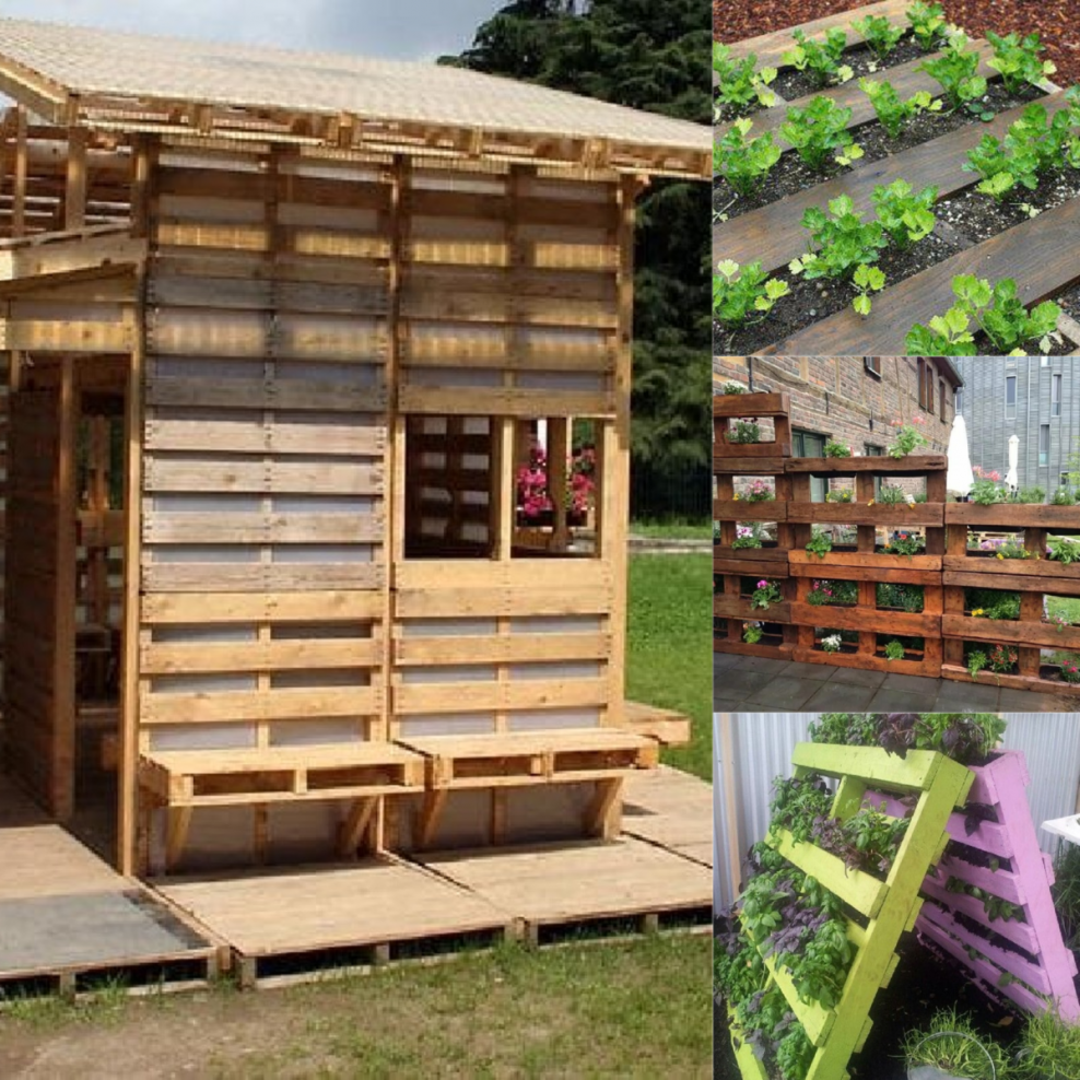 Скамейки из кабельных барабанов