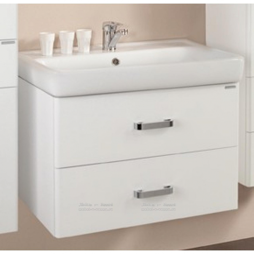 Тумба Акватон Америна 80 белая