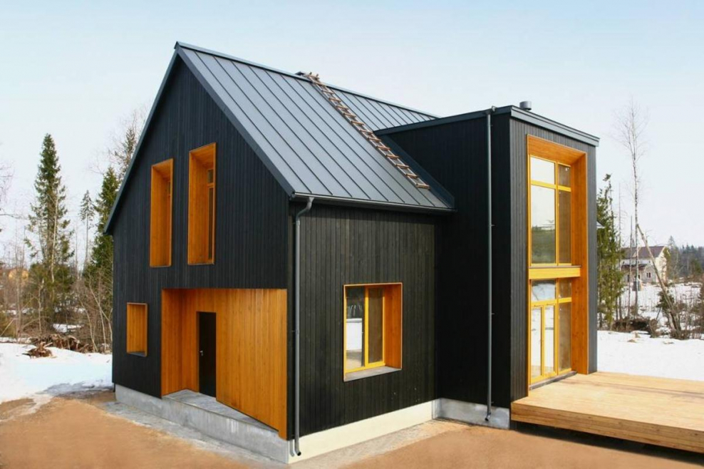 Фальцевая кровля Барн Хаус