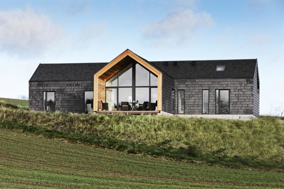 Дом-сарай в Голландии Barn House Eelderwolde