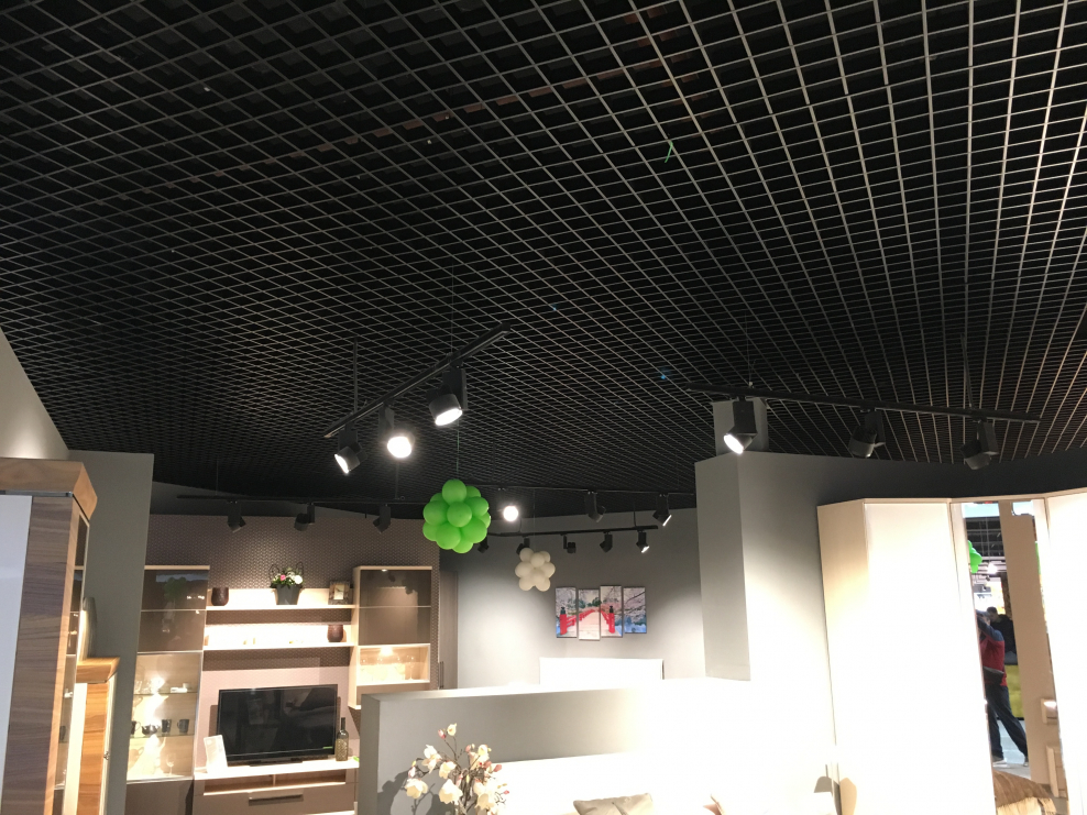 Грильято 100*100 черный