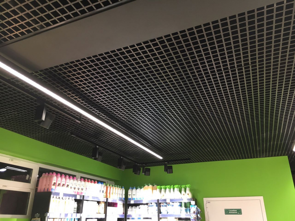 Грильято 75*75 черный