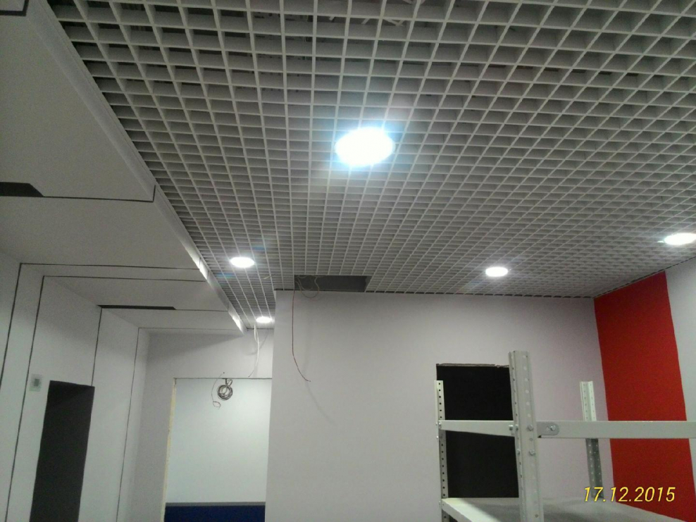 Ячеистый потолок кр-15