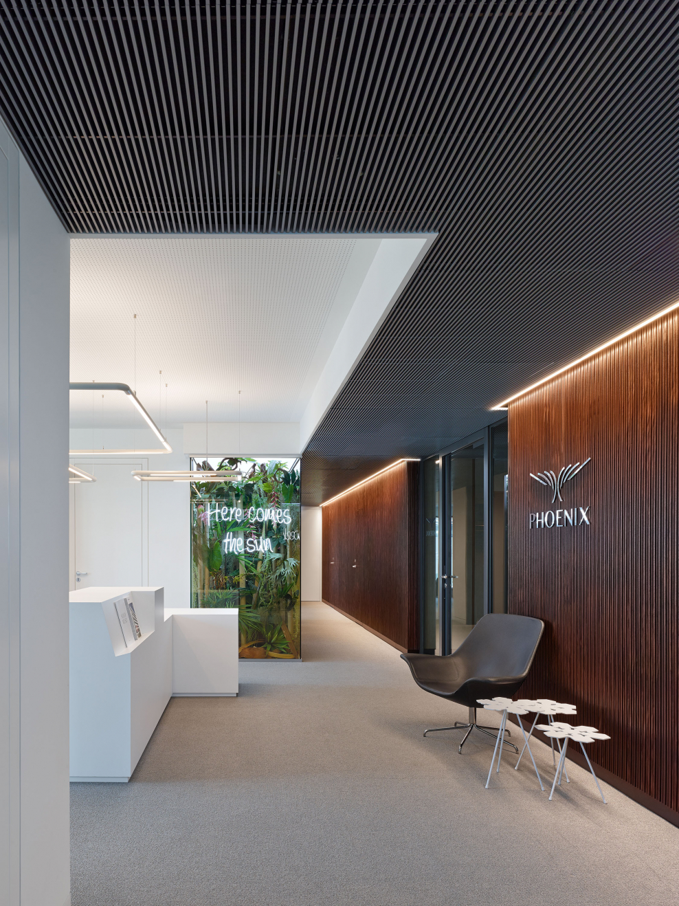 Потолок Грильято лофт офис