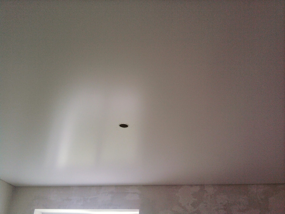 Натяжной потолок антрацит матовый