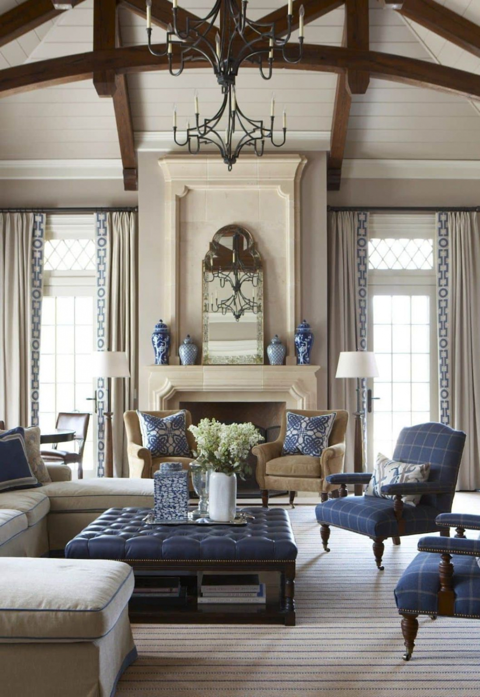 Американский стиль в интерьере