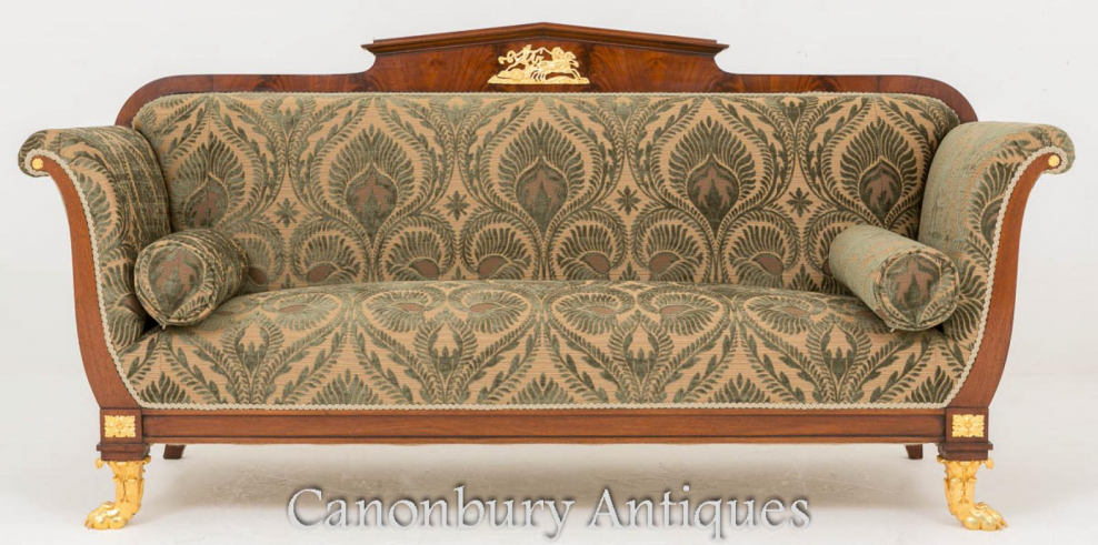 Холлы мягкая мебель в стиле Ампир