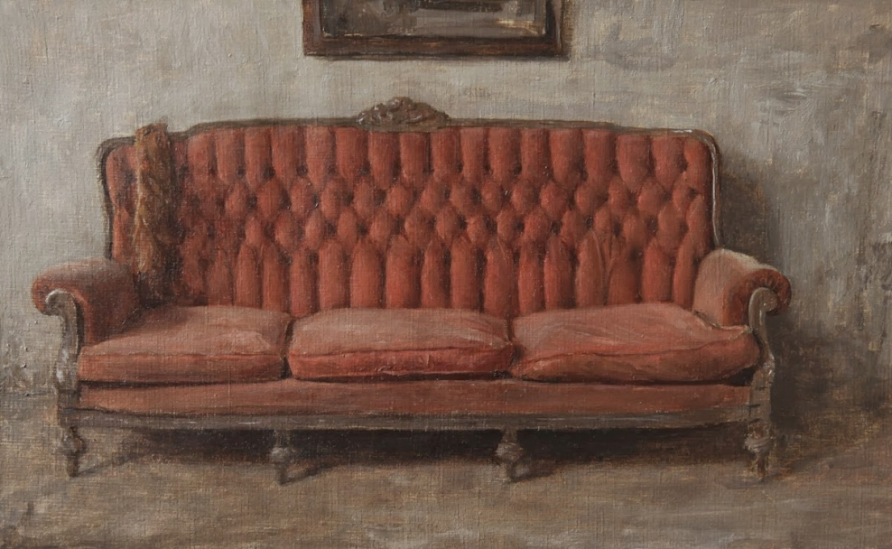 Банкетка Ампир 19в