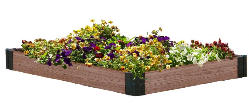 Ограждение для грядок Гарден дримс из ДПК