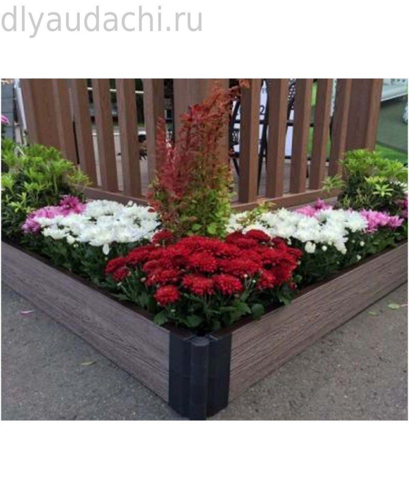 Доска для грядок из ДПК 150х25х3000мм