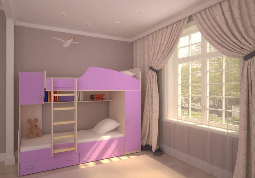 Двухъярусная кровать Юниор 2