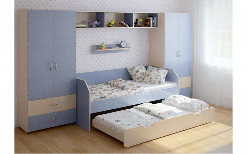 Детская стенка с кроватью