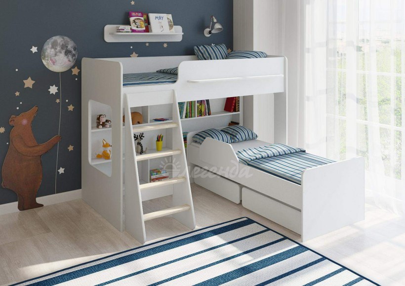 Двухъярусная кровать Легенда 26.2