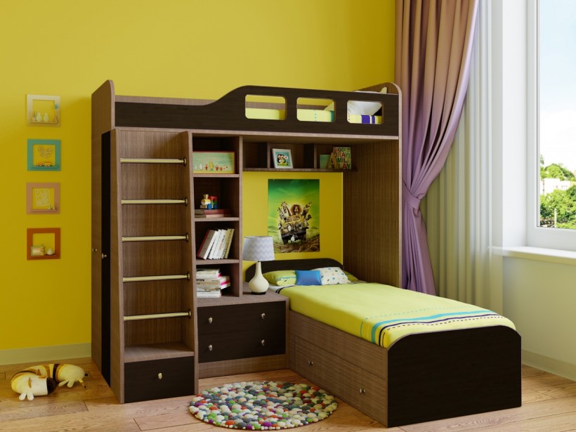 Детская кровать Астра 4а