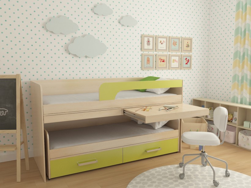 Двухъярусная кровать Элфис 2