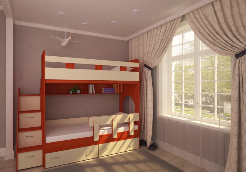 Двухъярусная кровать Юниор 1 ЯРОФФ