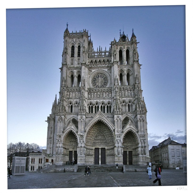 Готика архитектура Амьен