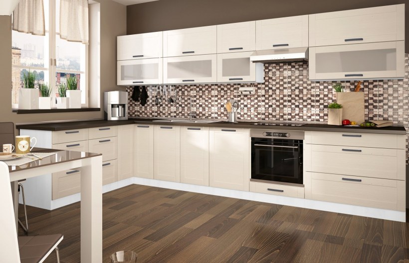 Кухонный гарнитур 13 грецкий орех 1200*1800