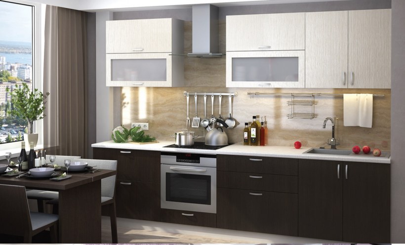 Кофейная кухня в интерьере