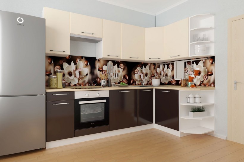 Кухни бежевого цвета