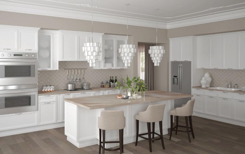 Кухня капучино Леруа