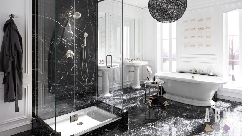 Negro Marquina мрамор