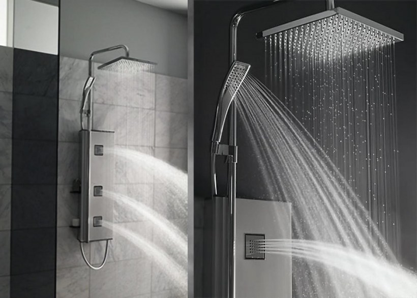 Душевая панель Jacob Delafon Delafon WATERTILE e3872 хром