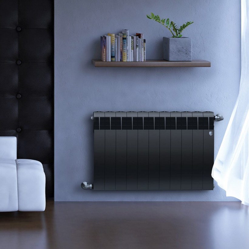 Радиатор биметаллический Royal Thermo BILINER 500 Noir Sable
