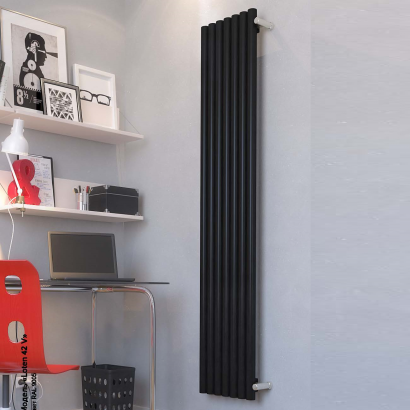 Трубчатый вертикальный радиатор Loten 42 v