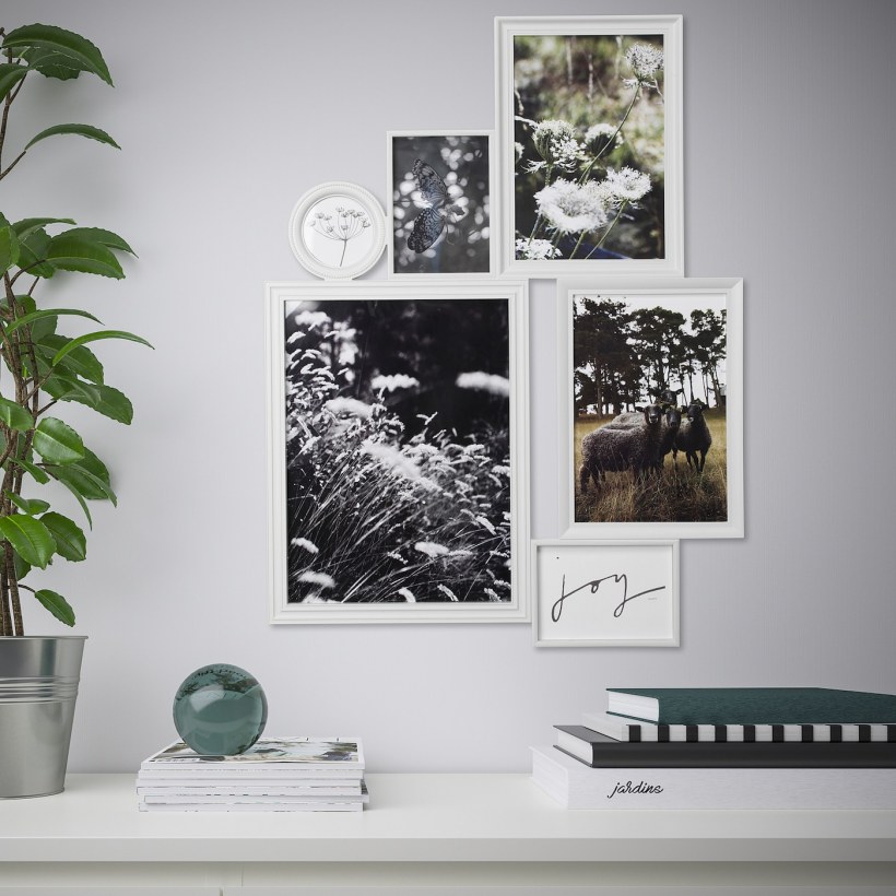 ЛОМВИКЕН рама, золотой30x40 см