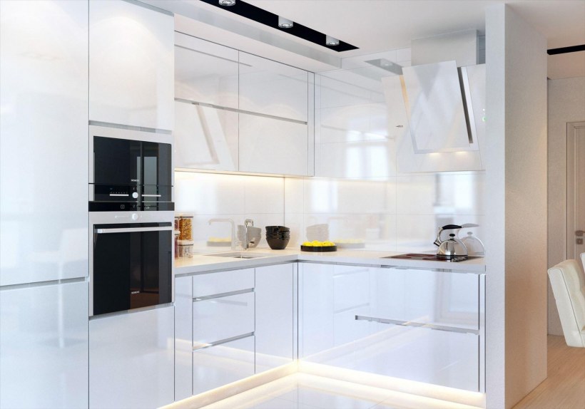 Белые кухни