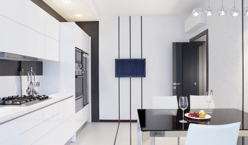 Кухни в стиле Минимализм в квартирах