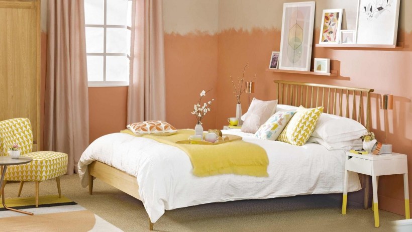 Желтый интерьер