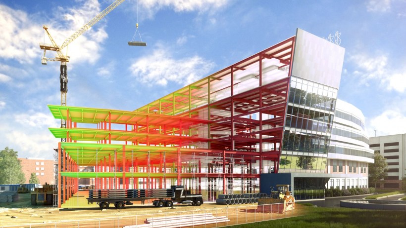 Проект здания с BIM технологии