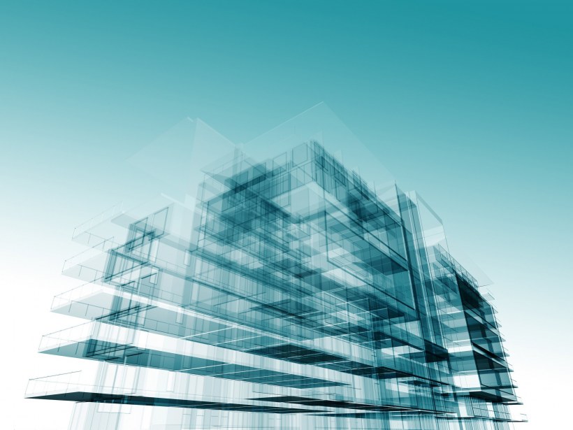 Стеклянное здание