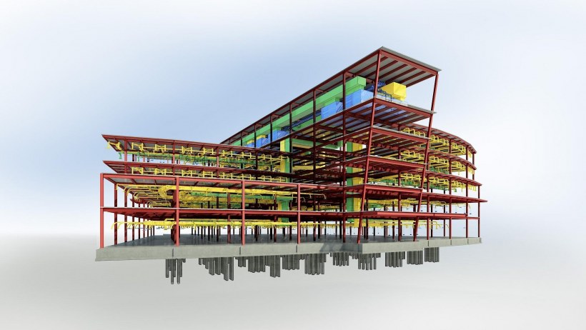 Ревит Бим проектирование