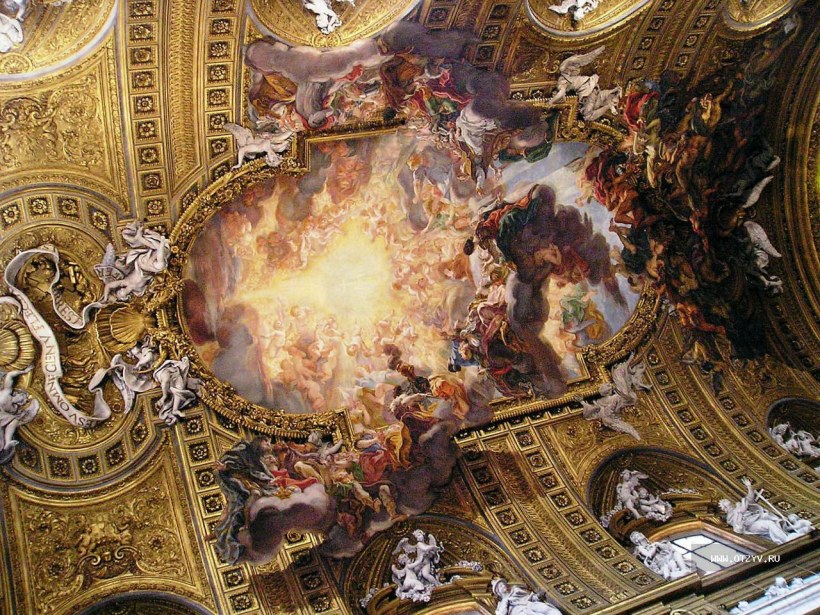 Джованни Баттиста Гаулли Триумф имени Иисуса