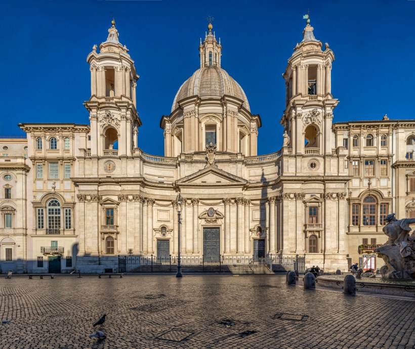 Франческо Борромини Церковь Сант Аньезе