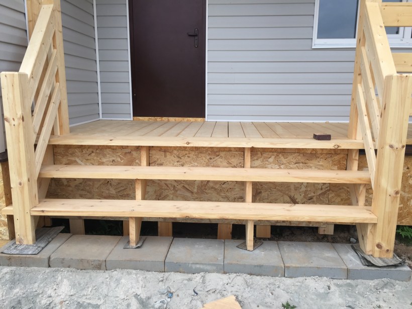 Деревянные крылечки