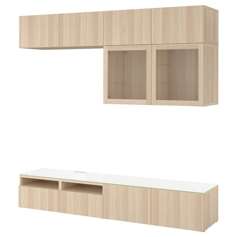 БЕСТО шкаф, белый60x40x202 см