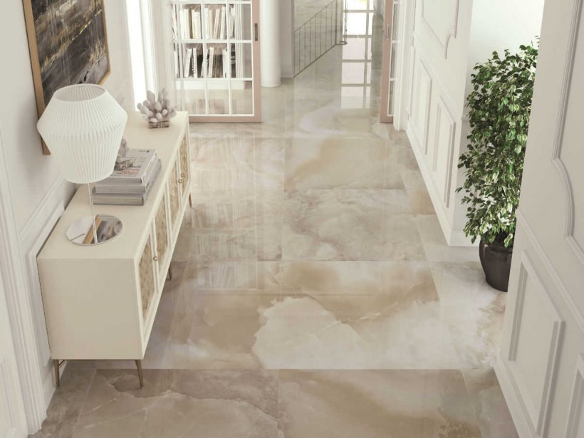 Керамогранит Porcelanite dos 1805 rectificado Pulido Gris