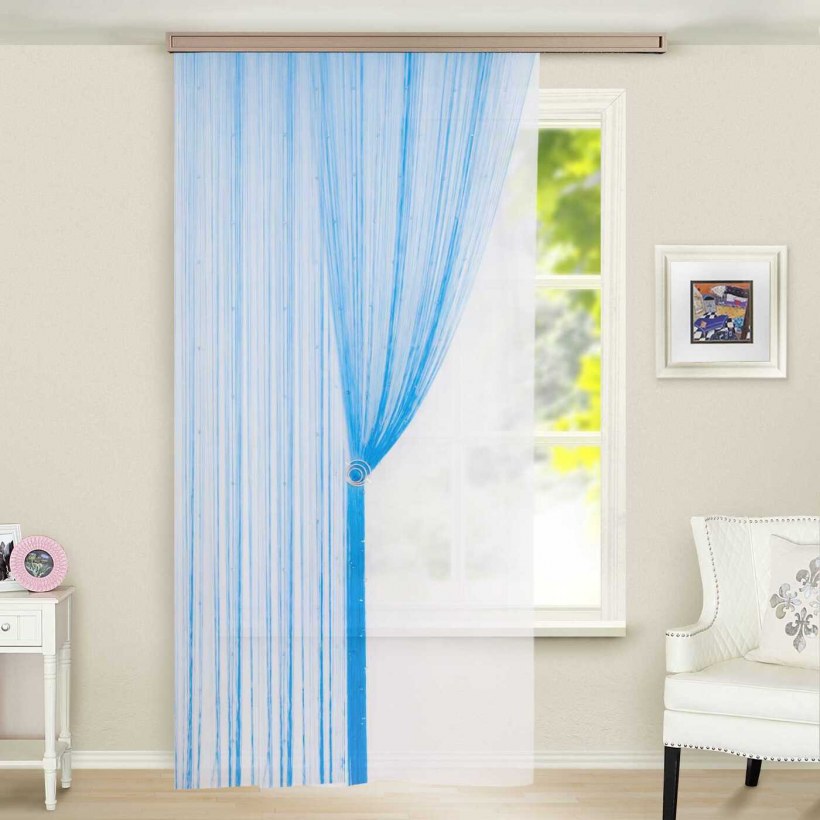 Шторы нити кисея